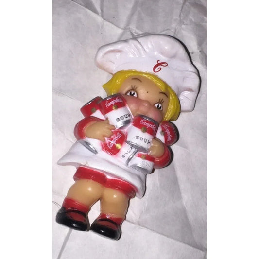 Vintage Campbell's Soup Magnet - About 2 3/4 inches - A+ Stuff