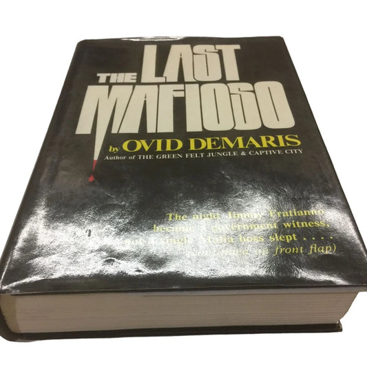 The Last Mafioso Hardback book by Ovid Demaris - A+ Stuff