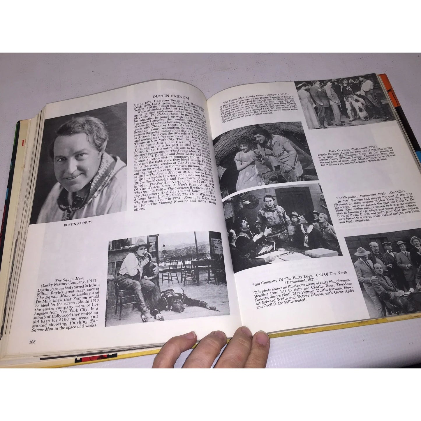 Vintage Immortals of the Screen Hardcover Book by Ray Stuart - A+ Stuff