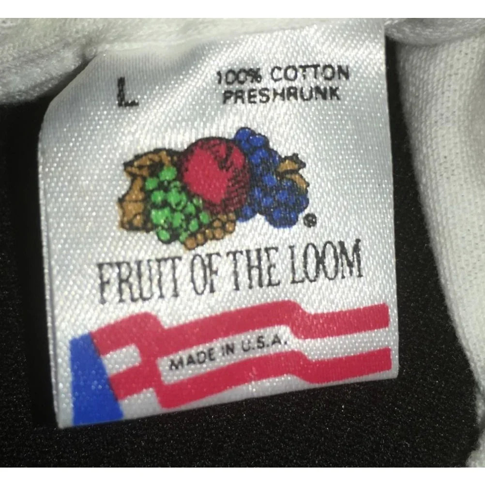 Show The World This Can't Go On Fruit of the Loom Mens Size Large Tee Shirt - A+ Stuff