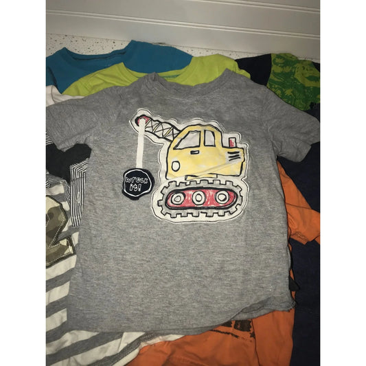 Boys Clothing Bundle- Circo, Jumping Beans, Old Navy, Boys Rock Brands (9 Shirts) Sizes 4-6 - A+ Stuff