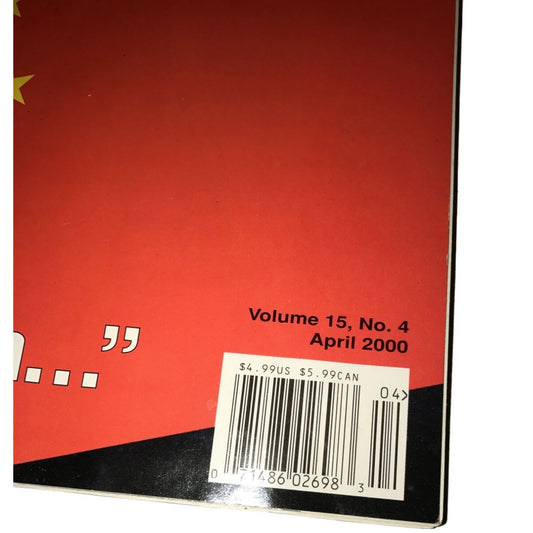 UFO Magazine China's UFOS Vol. 15 No. 4 April 2000 Vintage Magazine