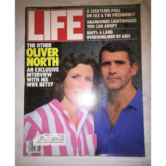 Vintage August 1987 LIFE Magazine - The Other Oliver North - A+ Stuff