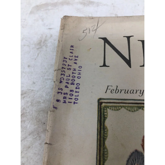 Vintage Collectible Needlecraft the Home Arts Magazine Feb. 1932 Needlecraft the Home Arts A+ Stuff