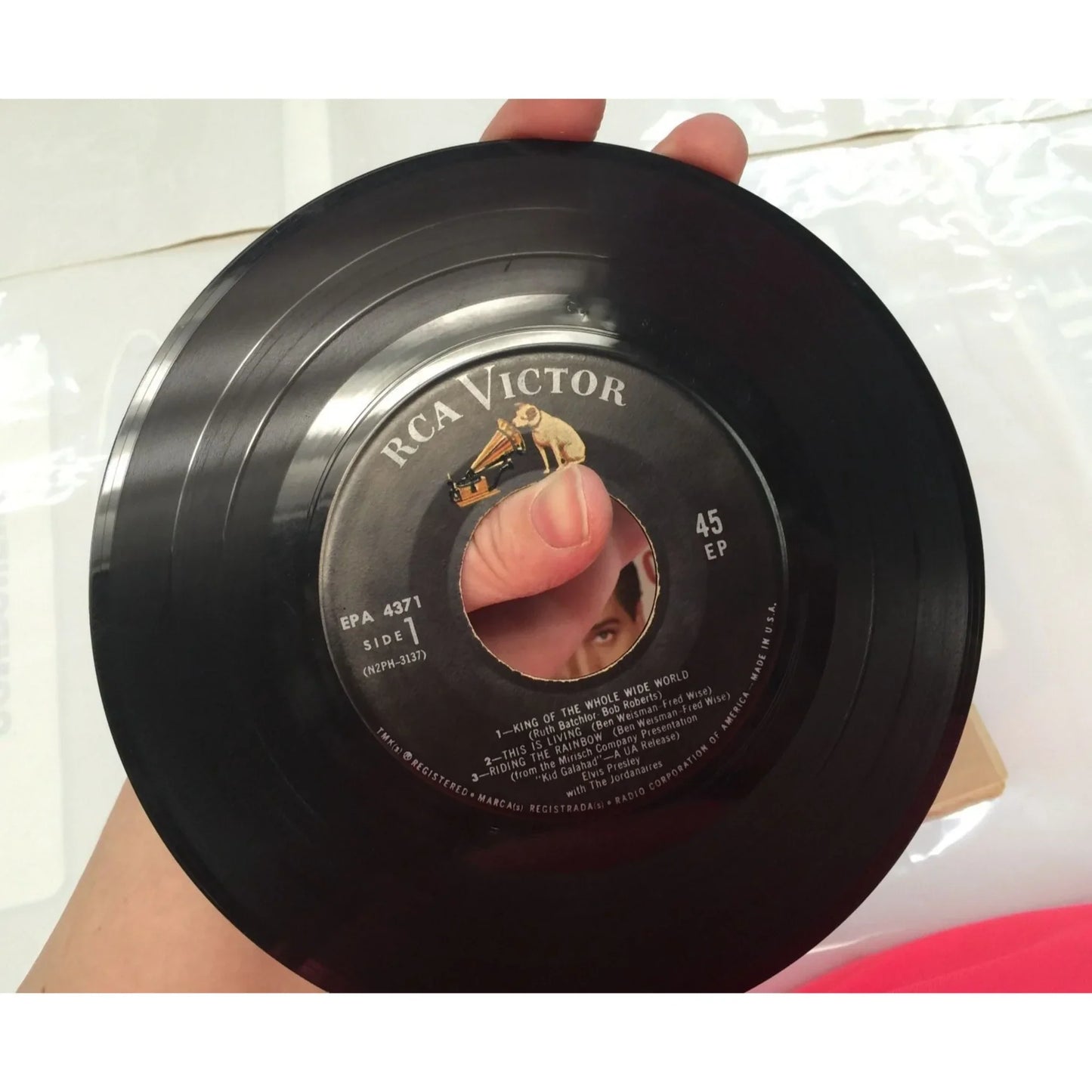 Elvis Presley in Kid Galahad 6 Great songs & Our Memories of Elvis Vinyl Records - A+ Stuff