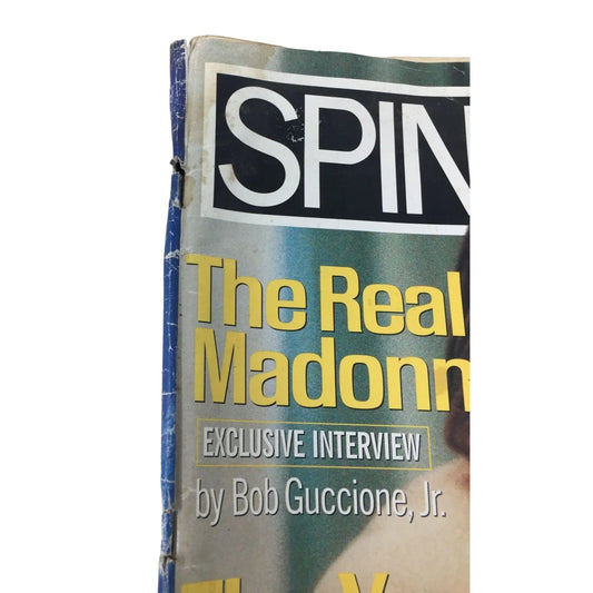 SPIN MAGAZINE MADONNA JANUARY 1996 - A+ Stuff