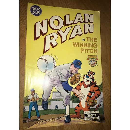 Nolan Ryan in the Winning Pitch Presented by Sports Illustrated DC Comic book - A+ Stuff