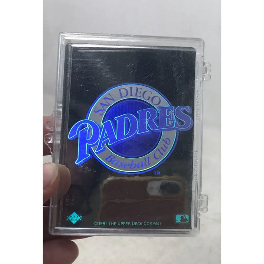 SAN DIEGO PADRES 1991 Upper Deck Hologram Sticker/Card A+ Stuff A+ Stuff