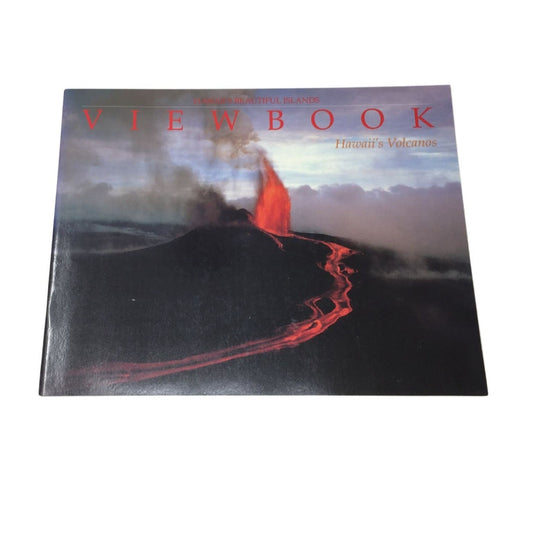 pictorial book titled Viewbook Hawaii's Volcanos by Douglas Peebles A+ Stuff A+ Stuff Books