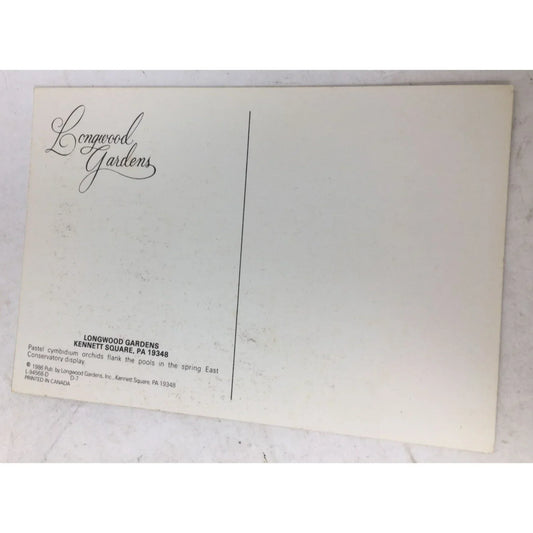 Longwood Gardens Kennett Square, PA 19348 Post card Longwood Gardens A+ Stuff
