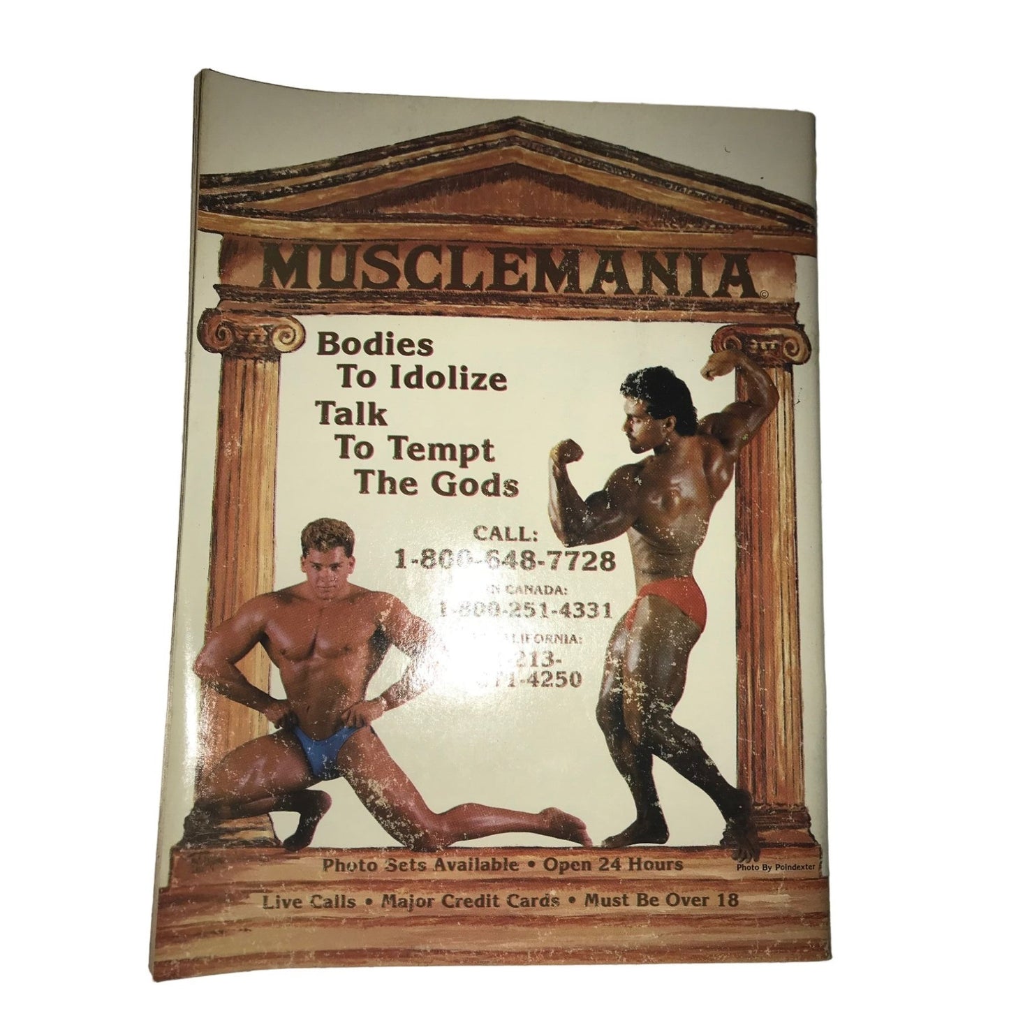 Vintage Inches Magazine Feb. 1986- The Magazine For Men Who Think Big