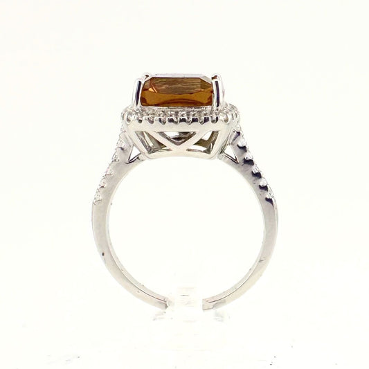 Beautiful 4.11 Ct Cushion cut Lab Grown Zulanite Ring - Sterling Silver (.925) - Size 6.25 - Stunning!