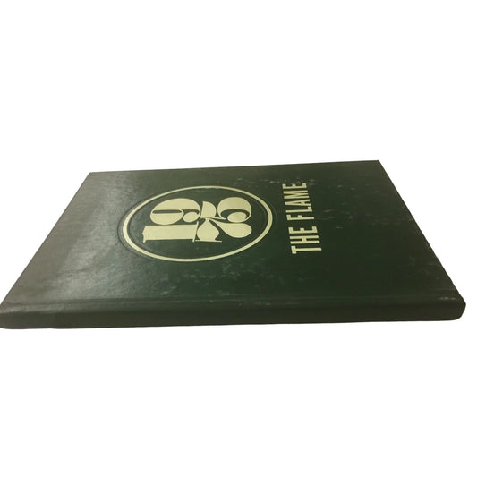 Vintage 1975 "The Flame" Lima Central Catholic High School Yearbook - A+ Stuff