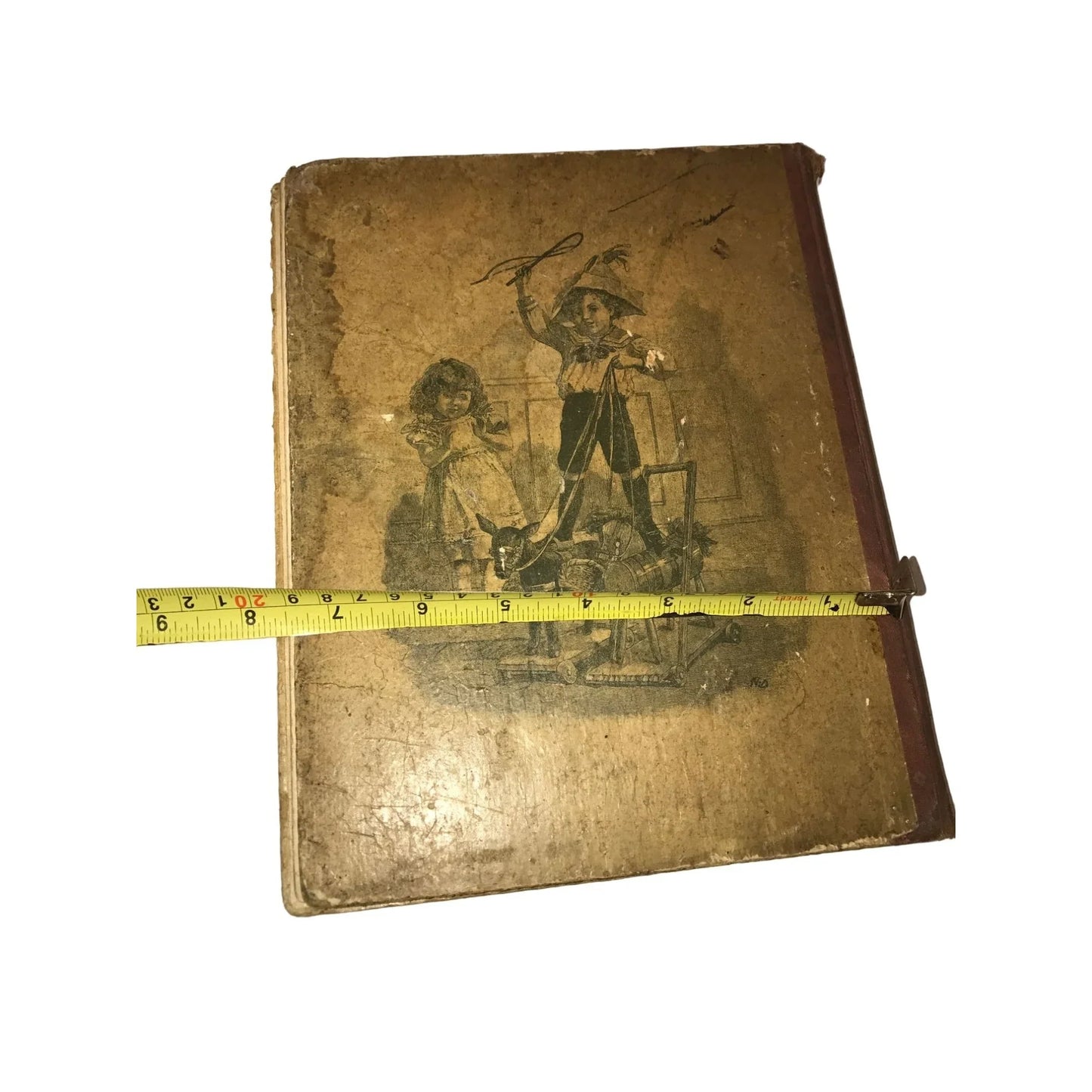 Antique Book - 1881 - Easy To Read - by lothrop publishing - spots and aging - A+ Stuff