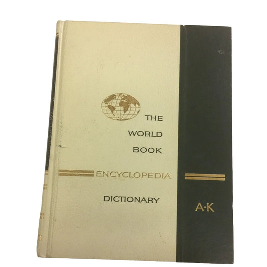 The World Book Encyclopedia Dictionary Hardback Book by Clarence Barnhart - A+ Stuff