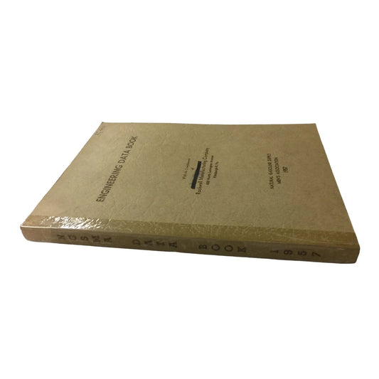 Engineering Data Book Vintage Paperback Book (7th edition) - A+ Stuff
