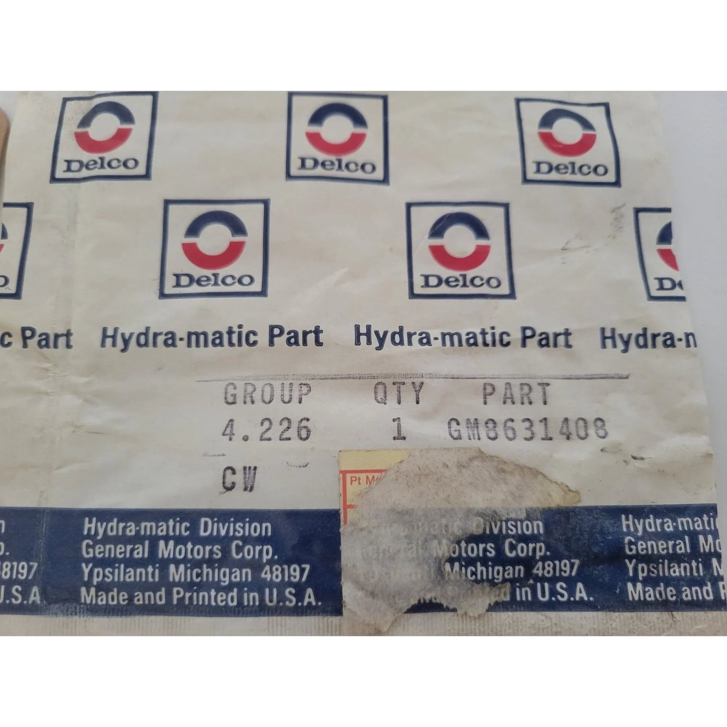 GM Genuine General Motors Parts- GASKET Part 8631408 gm A+ Stuff
