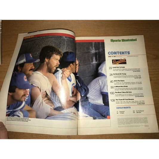 Vintage Sports Illustrated Magazine April 15, 1985- Baseball '85 A Season for the Record Books - A+ Stuff