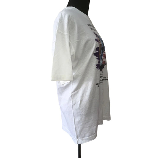 Show The World This Can't Go On Fruit of the Loom Mens Size Large Tee Shirt - A+ Stuff
