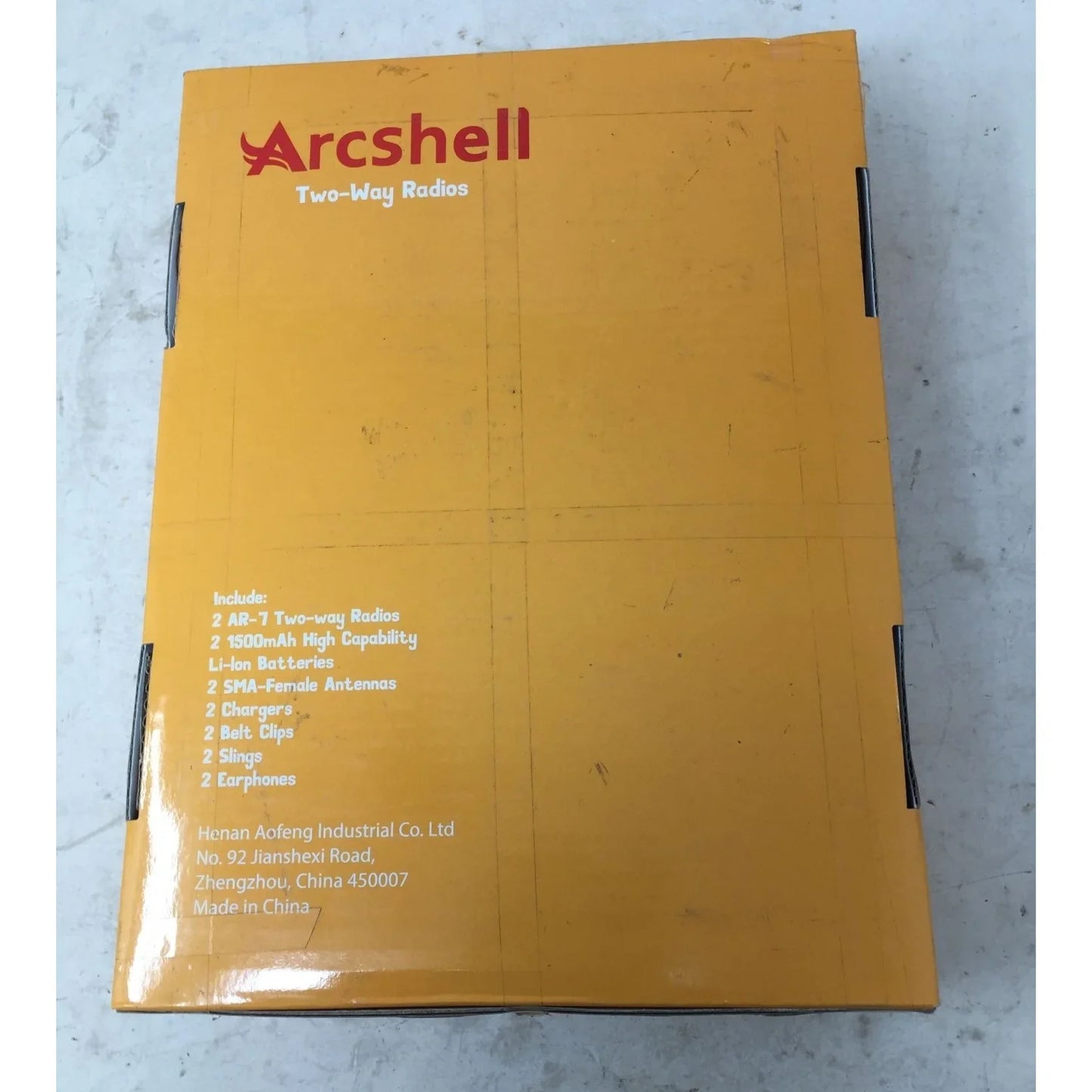 Arcshell AR-7 Walkie Talkies 2 Pack in Box - A+ Stuff