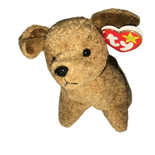 Vintage 1996 Tuffy the Dog TY Beanie Baby with Tags - A+ Stuff