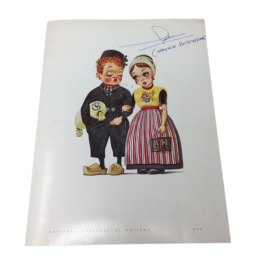 Vintage Holland America Line SS "VEENDAM" cruise ship dinner menu. - A+ Stuff