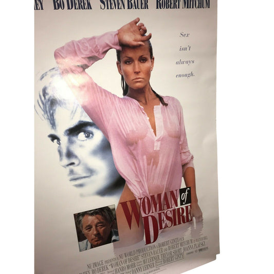 Original BO DEREK Movie Poster WOMAN OF DESIRE 1994 Advertising