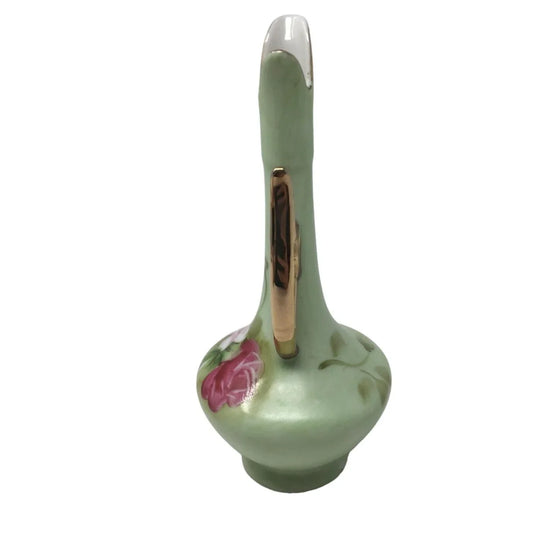 Vintage Hand Painted Lefton China 748 Mini Bud Vase - A+ Stuff