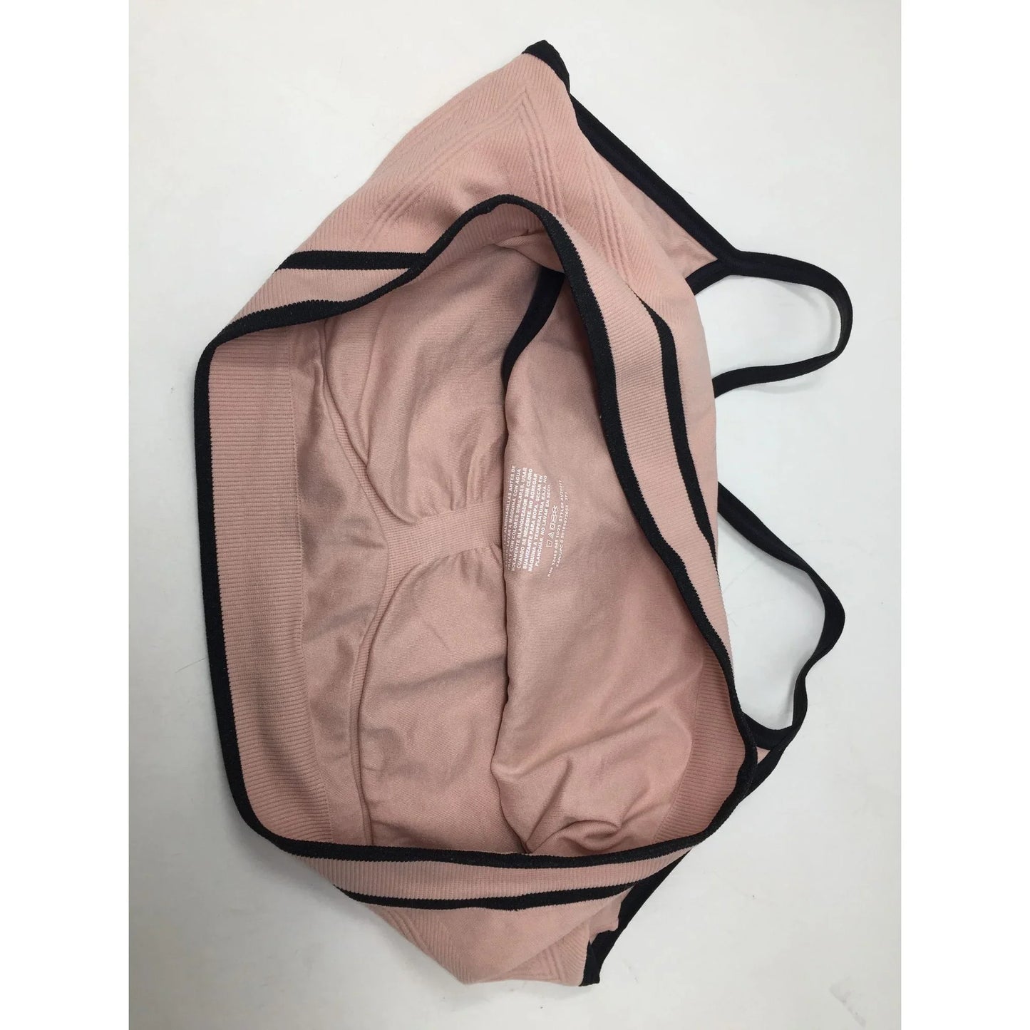 AVIA Pink and Black Size XL Sports Bra (Without Padding) - A+ Stuff