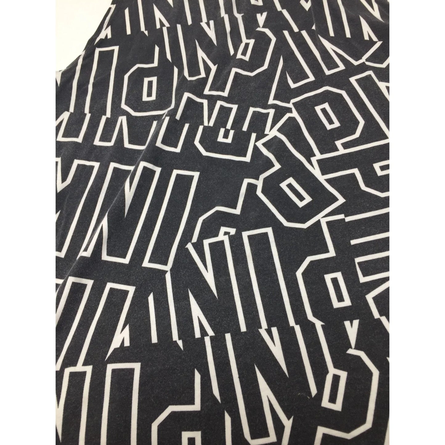 Womens PINK Victoria's Secret Super Soft Black and White Tank Top - A+ Stuff