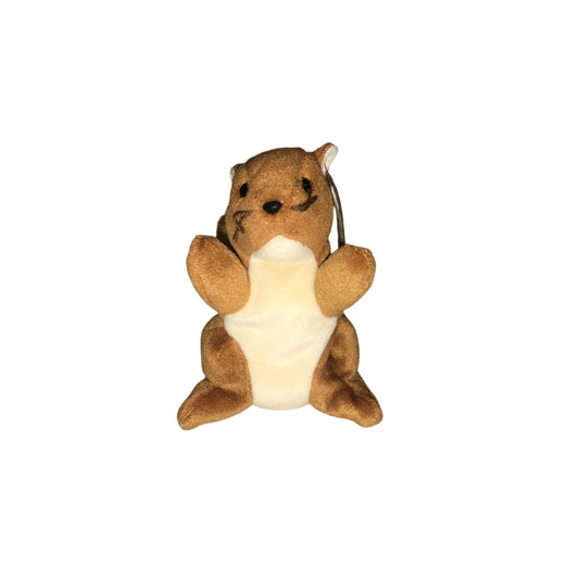 1996 Nuts the Squirrel Beanie Baby TY Beanie Baby A+ Stuff Plush Toys / Stuffed Animals