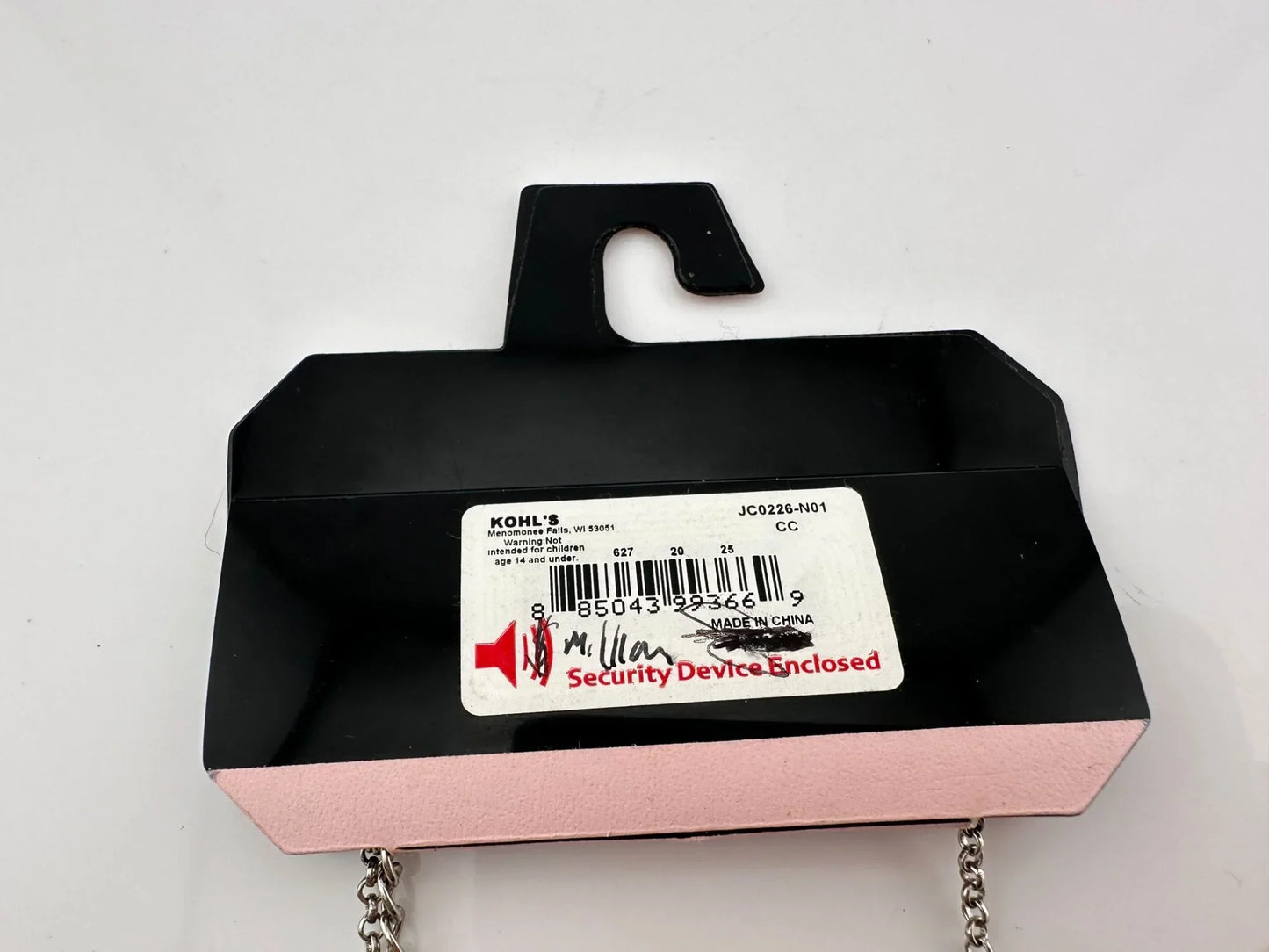 Juicy Couture Charm Necklace Heart, Key and Gemstone on Ring - Ombre Beads - NWT - A+ Stuff