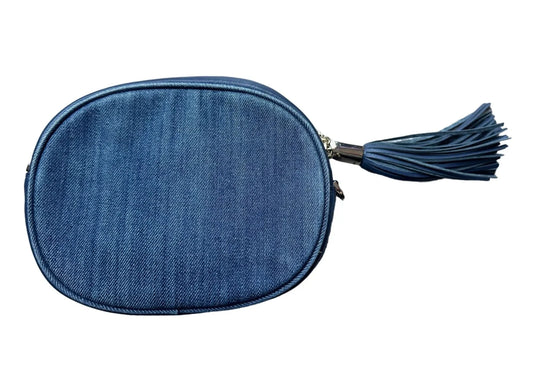 Kate Spade Emerson Place Rose Denim Tinley Crossbody Bag with Tassel - A+ Stuff