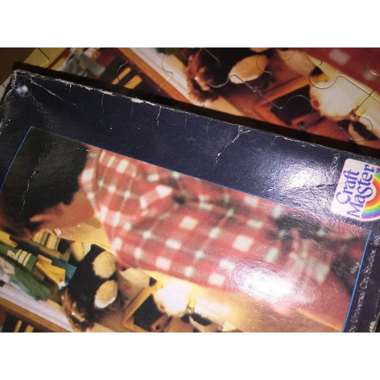 Vintage 1983 E.T. The Extraterrestrial Jigsaw Puzzle 60 Pieces Drew Barrymore Craft Master