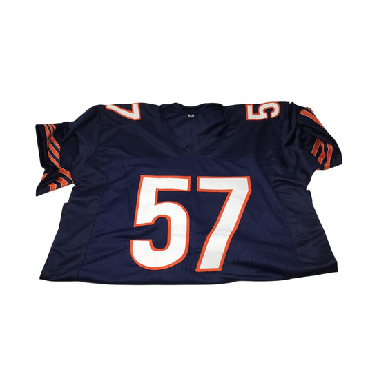 Jack Sanborn Autographed Navy Blue Short Sleeved Jersey Size XL