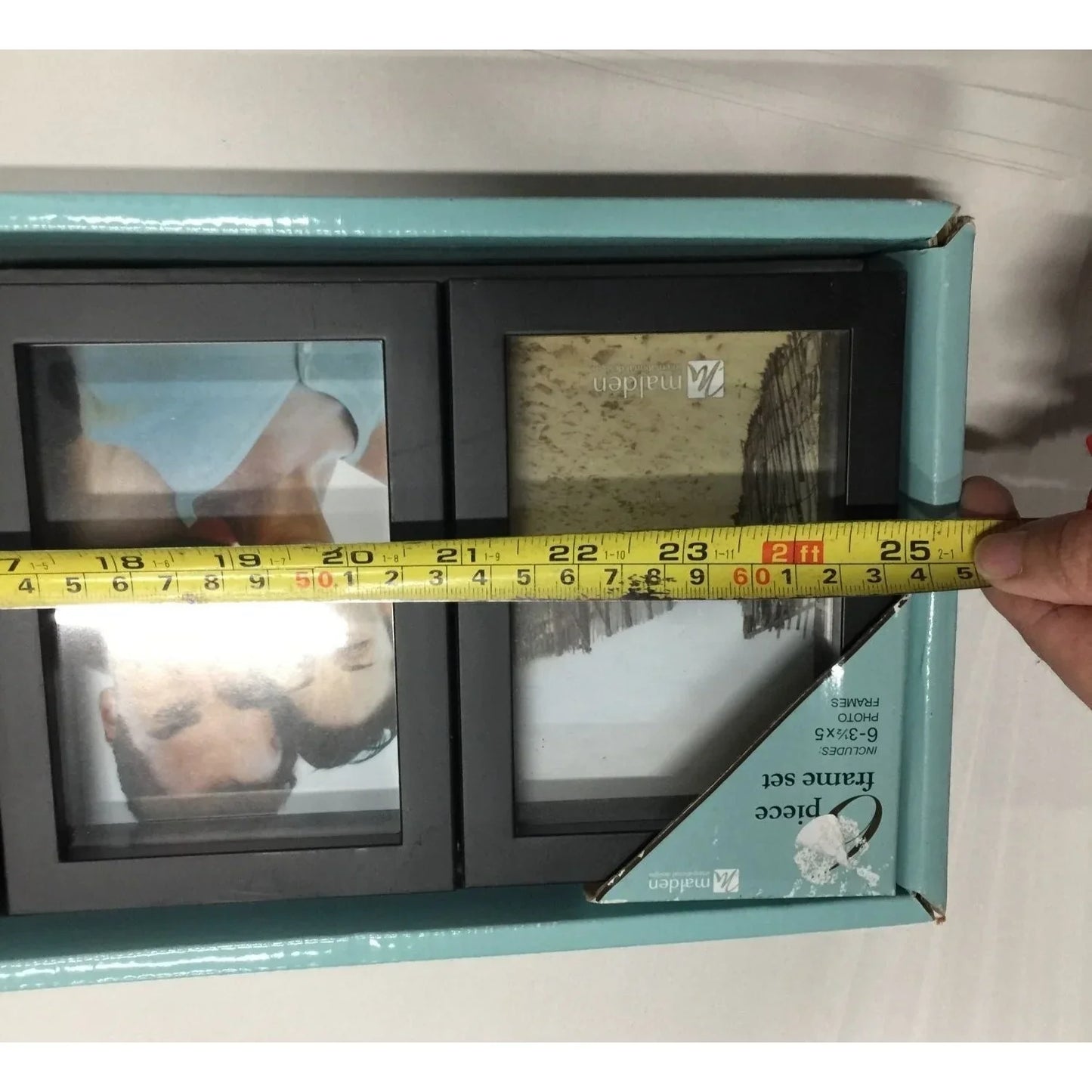 Malden 6 Piece Frame Set Includes 6- 3 1/2 x 5 Photo Frames (NWT) - A+ Stuff