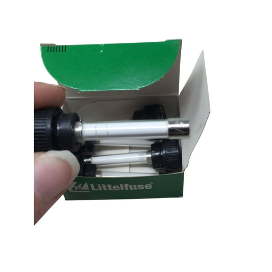 Littelfuse Inline Glass Cartridge Fuses with Screw Caps Littelfuse A+ Stuff