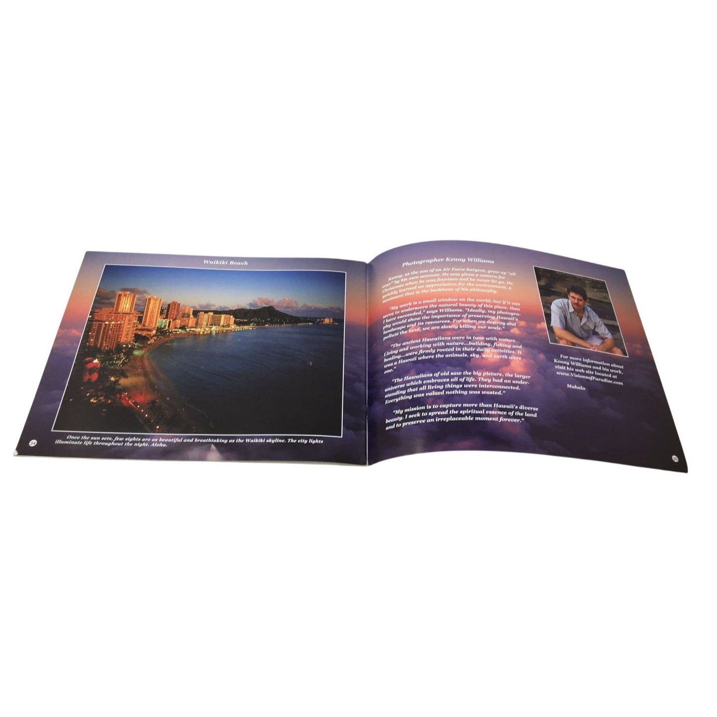 collection of aerial photography by Kenny Williams titled "From the Skies Above Oahu" A+ Stuff A+ Stuff books