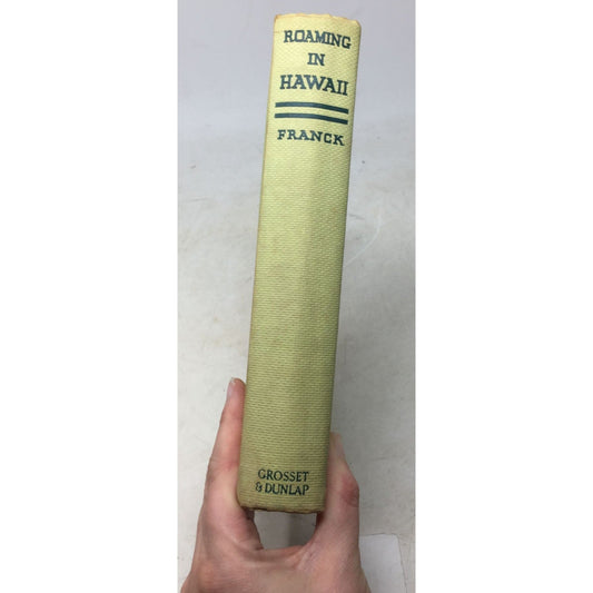first edition hardcover book Roaming in Hawaii by Harry A. Franck unbranded A+ Stuff Vintage Books