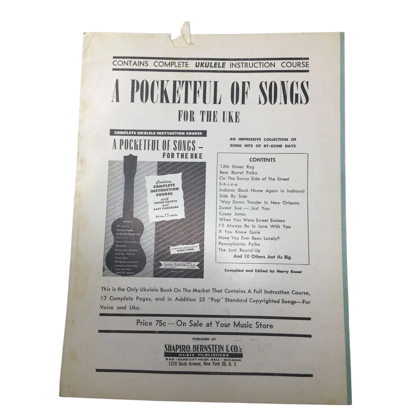 ''A MARSHMALLOW WORLD'' By Carl Sigman and Peter De Rose - A+ Stuff - SHEET MUSIC - A+ Stuff