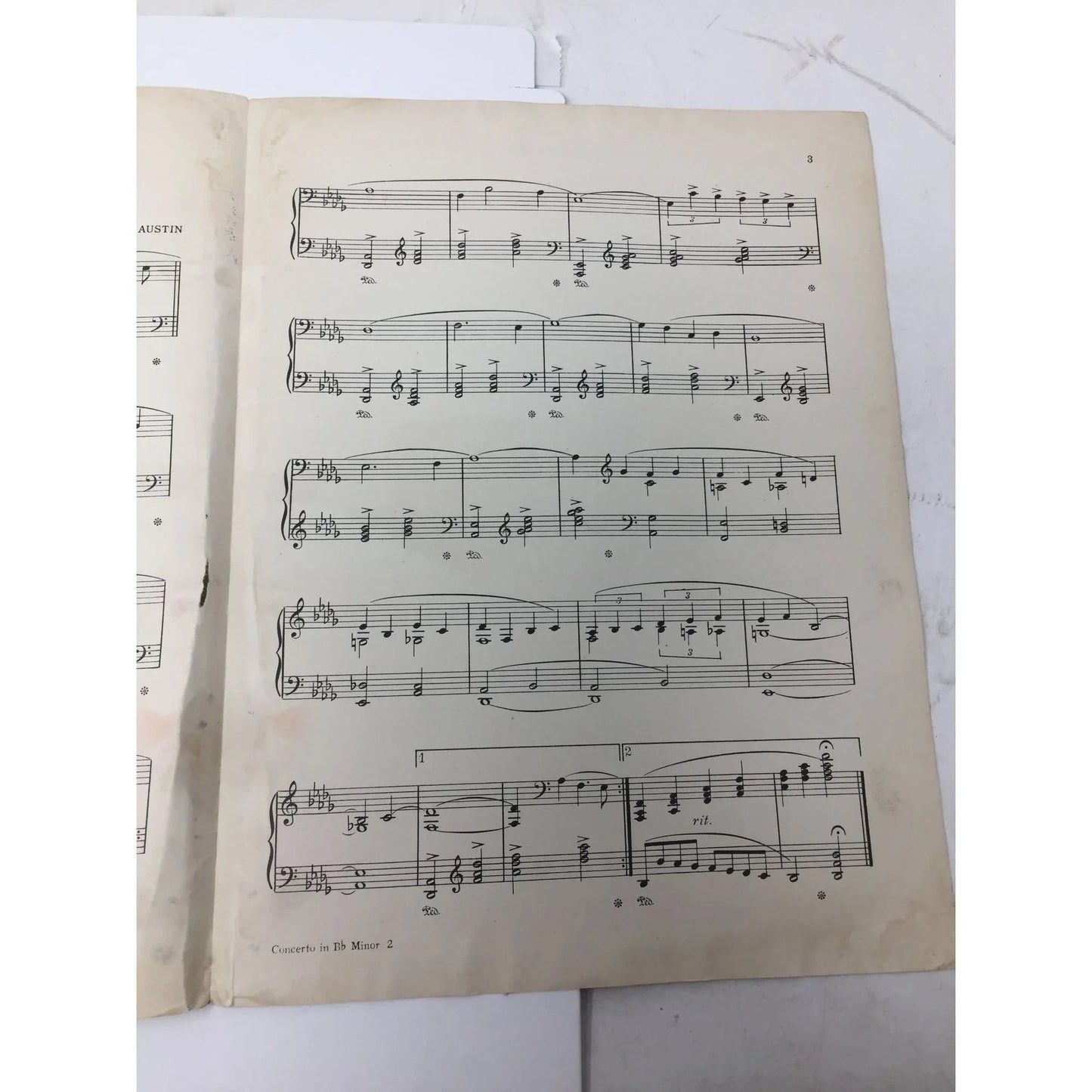 ''A Theme from Concerto in Bb Minor'' by Peter I TSchaikowsky - A+ Stuff - Sheet Music - A+ Stuff