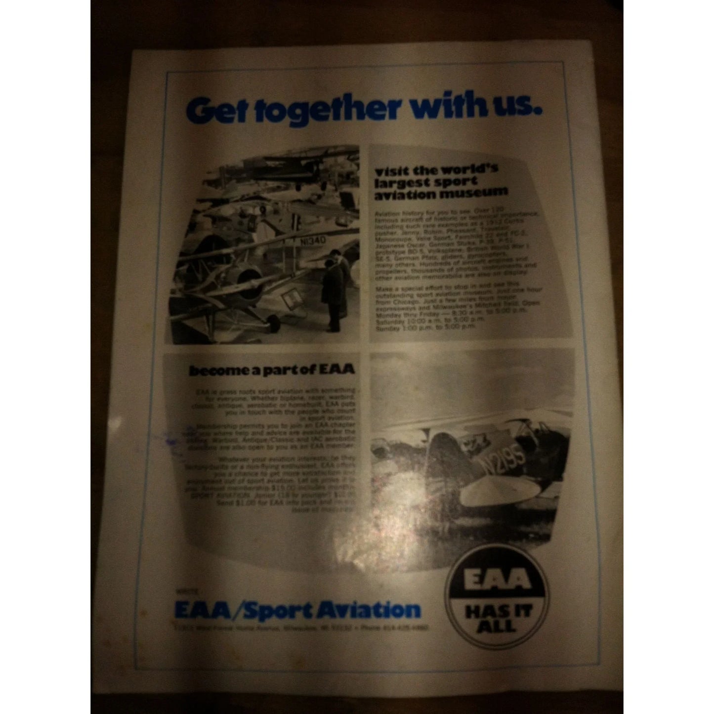 Vintage National Aeronautics Magazine September-October 1974 - A+ Stuff
