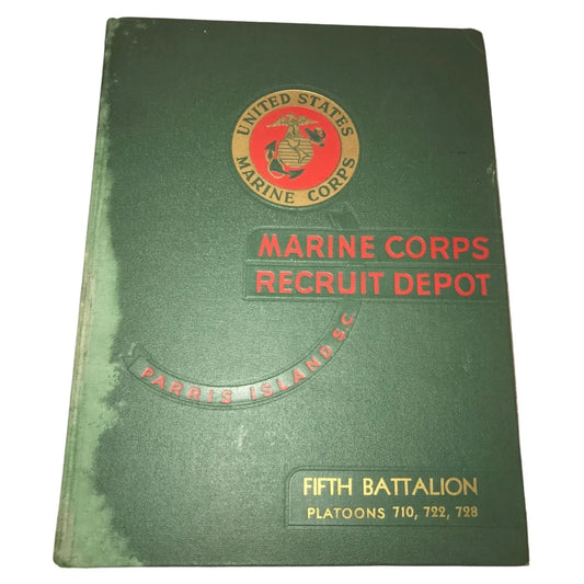 United States Marine Corps Recruit Depot Parris Island S.C. 5th Battalion Yearbook - A+ Stuff