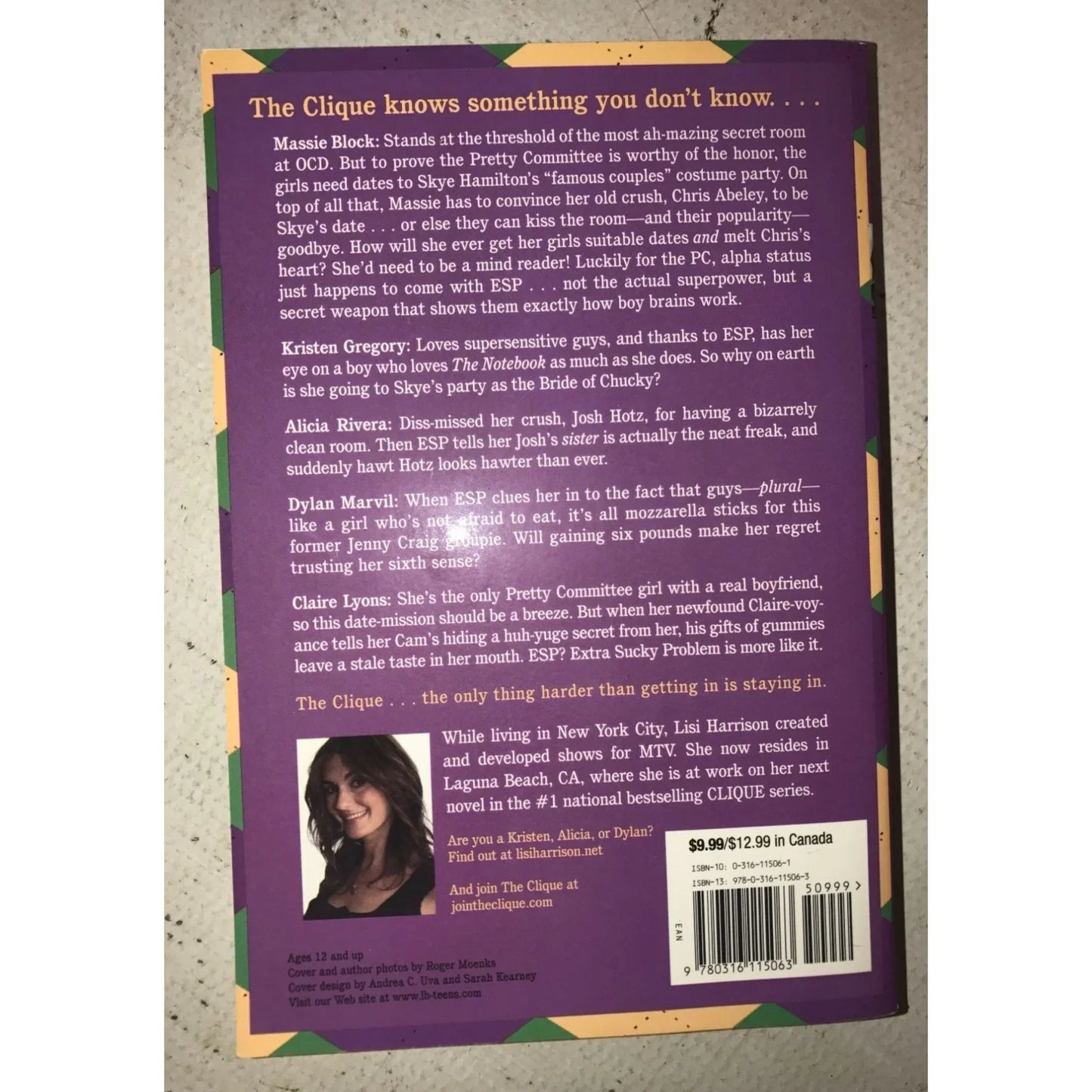 Sealed with a Diss A Clique Novel by Lisi Harrison - A+ Stuff