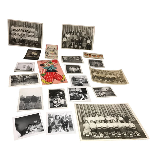 1950s era Photos and cards- School dance photo - high school organization group photo - A+ Stuff