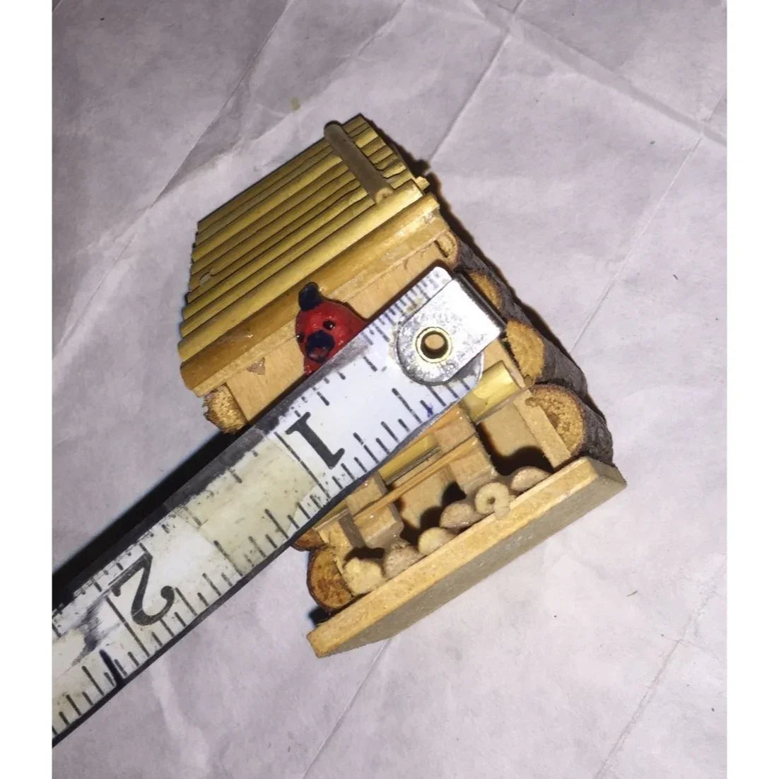 Vintage Small Wooden Bird House Refrigerator Magnet - A+ Stuff