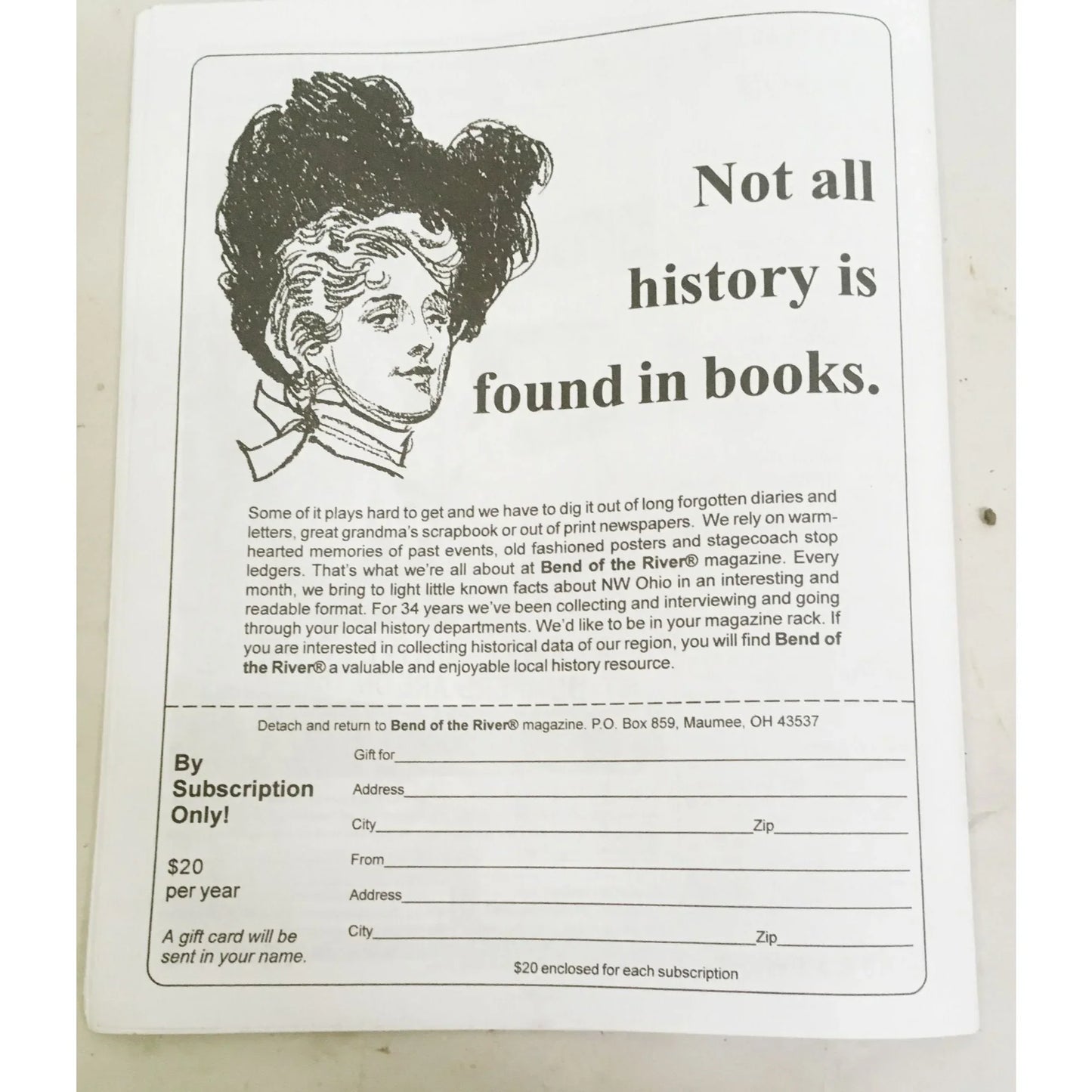 BEND OF THE RIVER Magazine Historic Maumee Valley December 2006 Issue - A+ Stuff