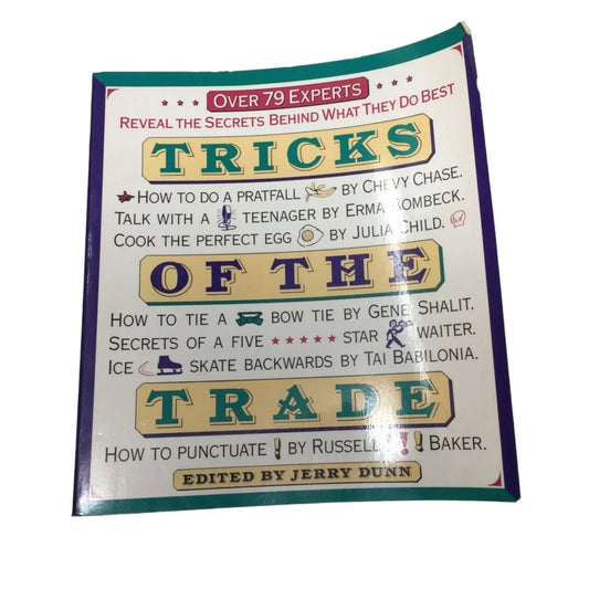 Tricks of the Trade Paperback Book by Jerry Dunn - A+ Stuff
