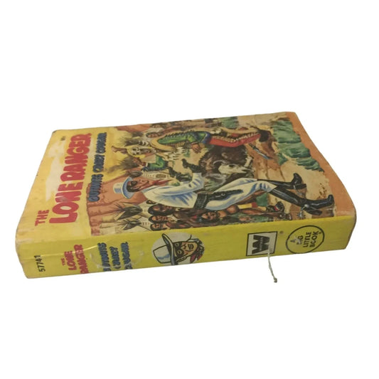 The Lone Ranger Outwits Crazy Cougar Vintage Paperback book - A+ Stuff