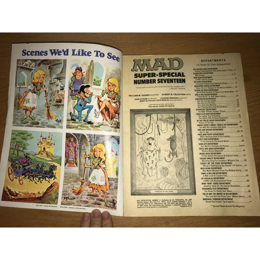 Vintage MAD Magazine Super Special Edition Number 17 - A+ Stuff